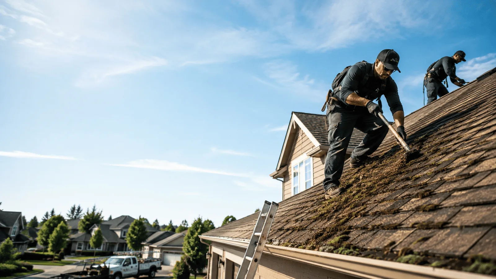 Roof Moss Removal in Millis, MA near me
